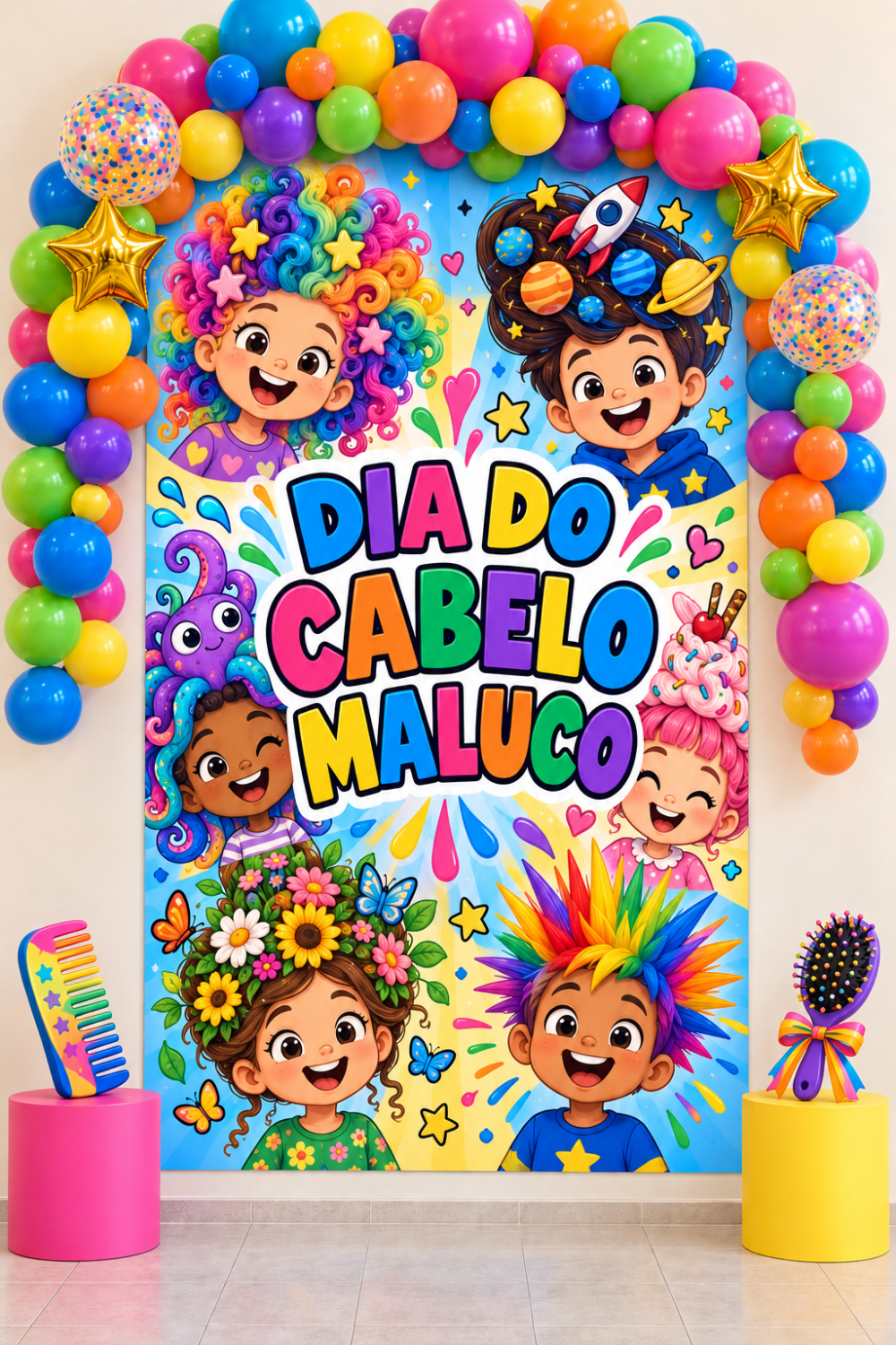 KIT DE PAINÉIS PARA SEMANA DA CRIANÇA. - Imagem 6