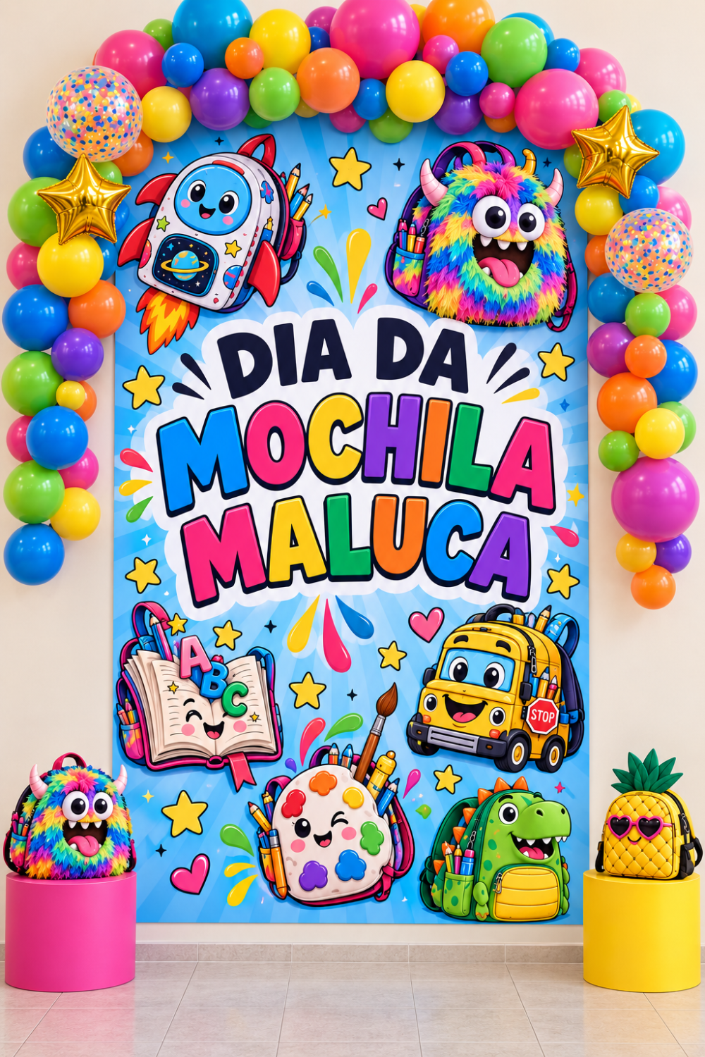 KIT DE PAINÉIS PARA SEMANA DA CRIANÇA.