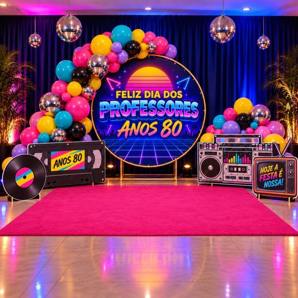 FESTA DOS PROFESSORES ANOS 80.