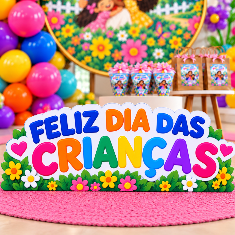CULTO INFANTIL VOCÊ É UM PRESENTE DE DEUS + PLACA PARA DIA DAS CRIANÇAS. - Imagem 4
