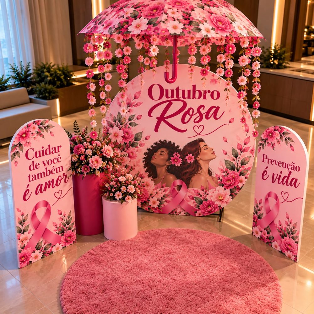 CENÁRIO OUTUBRO ROSA.🎀 - Imagem 8