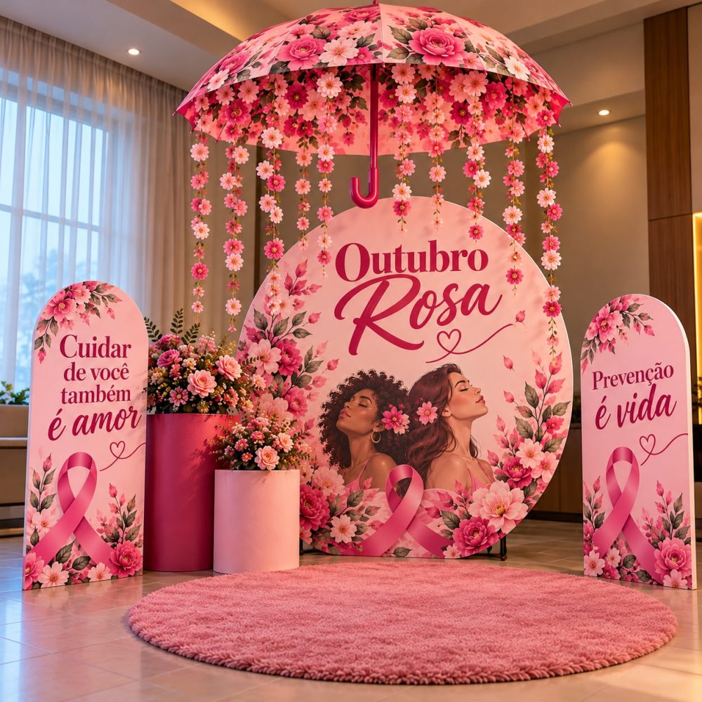 CENÁRIO OUTUBRO ROSA.🎀 - Imagem 3