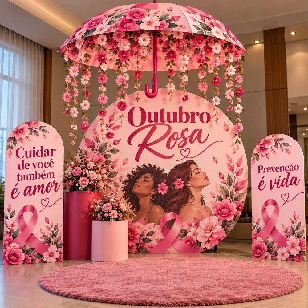 CENÁRIO OUTUBRO ROSA.🎀 - Imagem 2