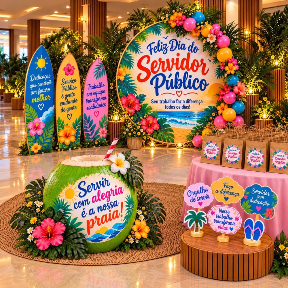 CENÁRIO PARA FESTA DIA DO SERVIDOR PÚBLICO. - Imagem 3