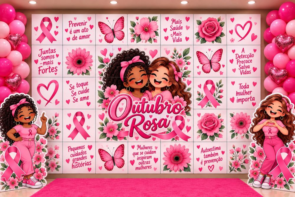 CENÁRIO PARA FOTO OUTUBRO ROSA. - Imagem 9