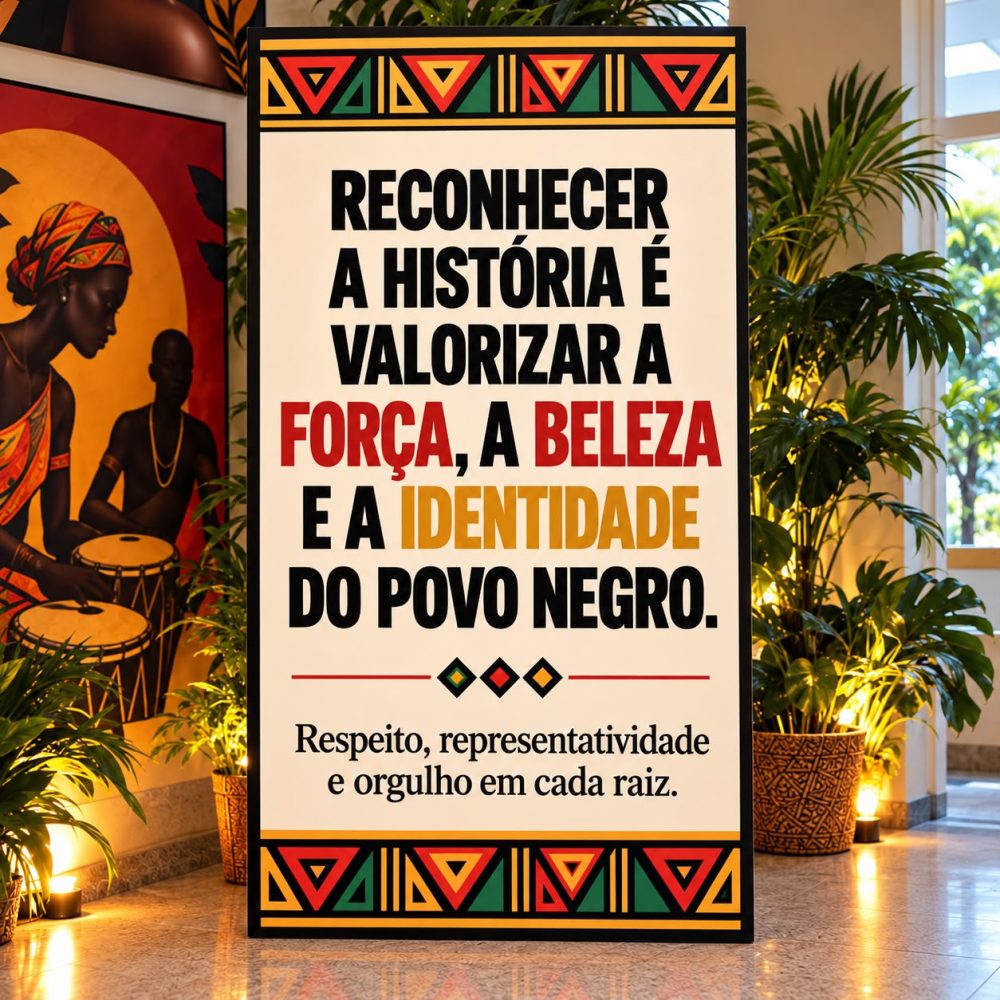 DECORAÇÃO CONSCIÊNCIA NEGRA. - Imagem 8